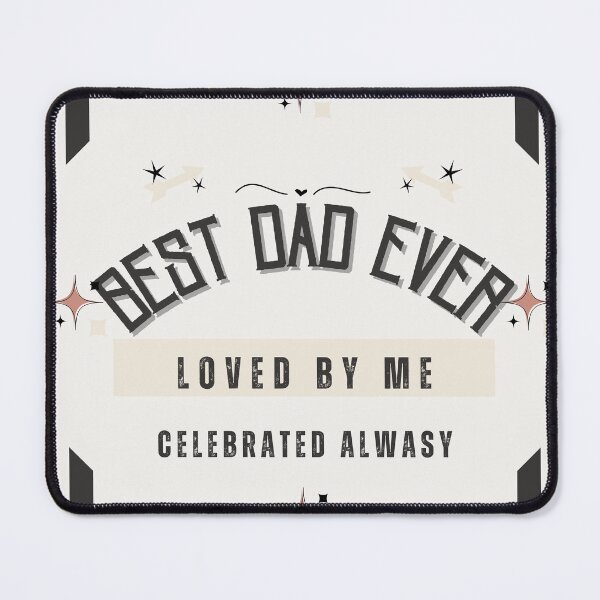 Item preview, ​Best Dad Ever - Loved By Me Retro Father's Day Gift designed and sold by AuraLoft.