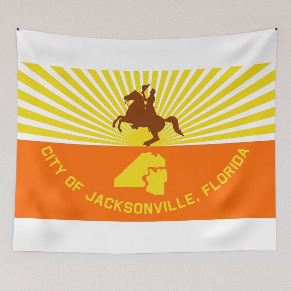 Item preview, City of Jacksonville Flag - Florida River City & Bold New South Pride designed and sold by NTGUILTY.