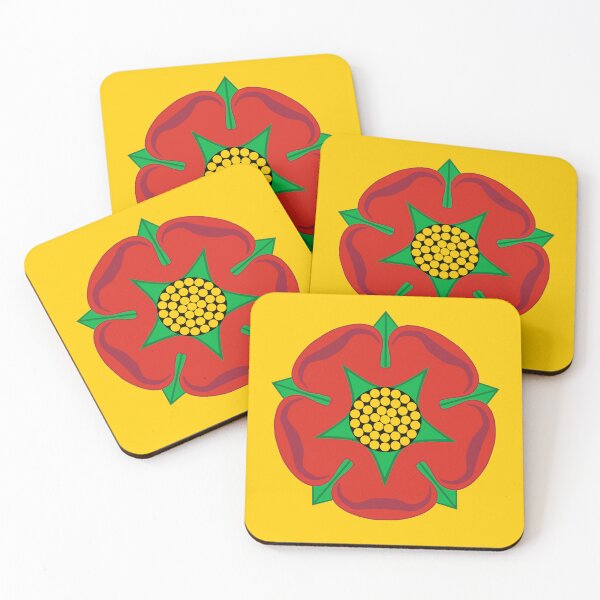 Item preview, Lancashire County Flag - Red Rose of Lancaster & Northern England Pride designed and sold by NTGUILTY.