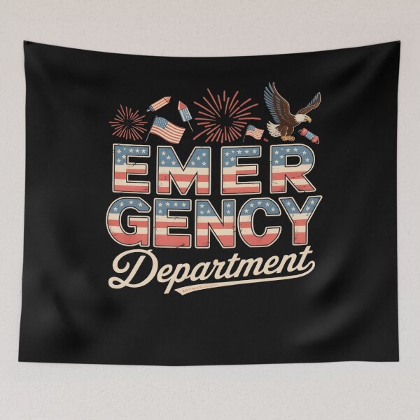Item preview, Emergency Department 4th of July USA, Emergency Department Nurse, Emergency Nurse Shirt, Emergency Nurse Gift, Nurse Shirt, Week Nurse Shirt, Gift for Emergency Nurse designed and sold by THREE LITTLE BEANS.