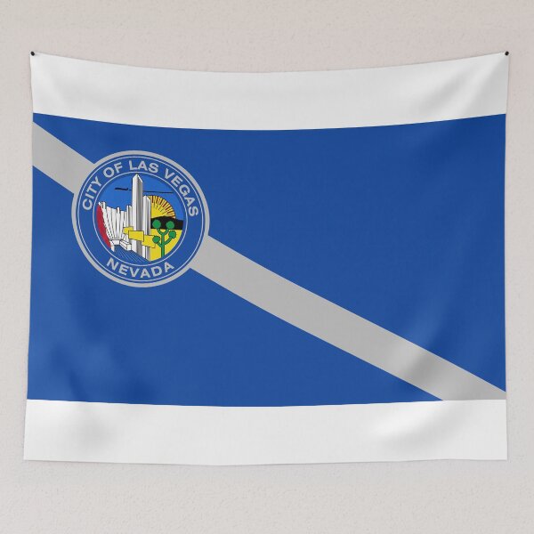 Item preview, City of Las Vegas Flag - Nevada Entertainment Capital & Mojave Desert Pride designed and sold by NTGUILTY.