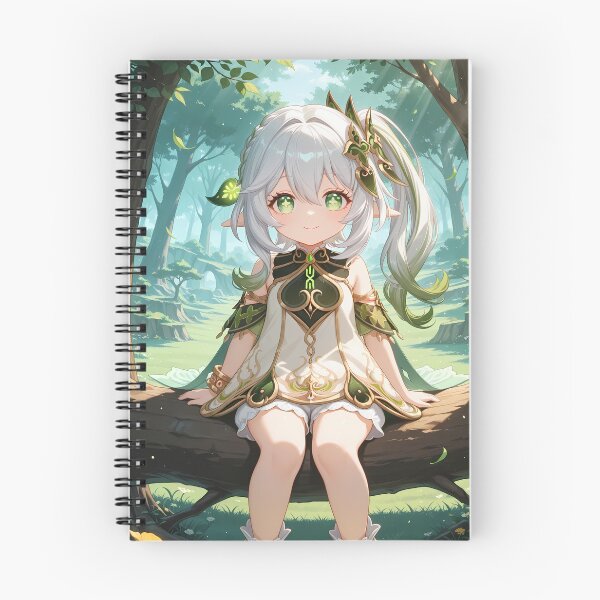 Item preview, Nahida Genshin Impact Forest Smile Chibi Anime Girl designed and sold by mildaclairmo.