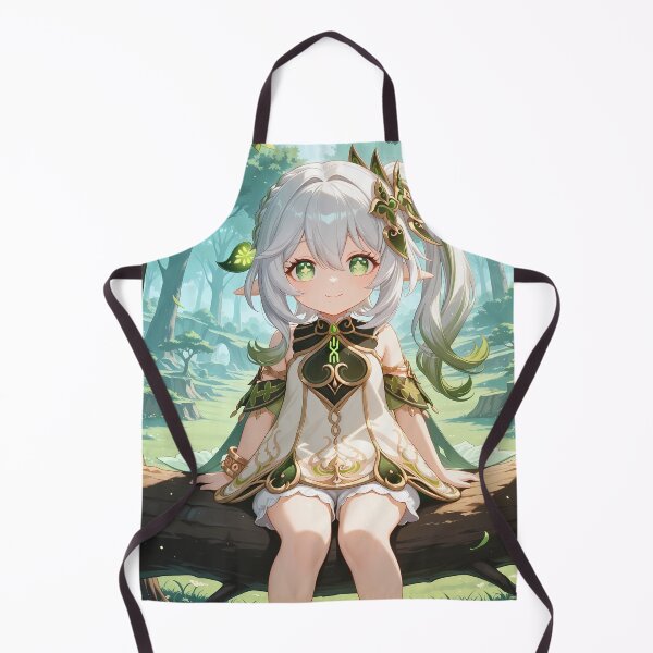 Item preview, Nahida Genshin Impact Forest Smile Chibi Anime Girl designed and sold by mildaclairmo.