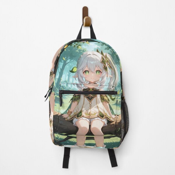 Item preview, Nahida Genshin Impact Forest Smile Chibi Anime Girl designed and sold by mildaclairmo.