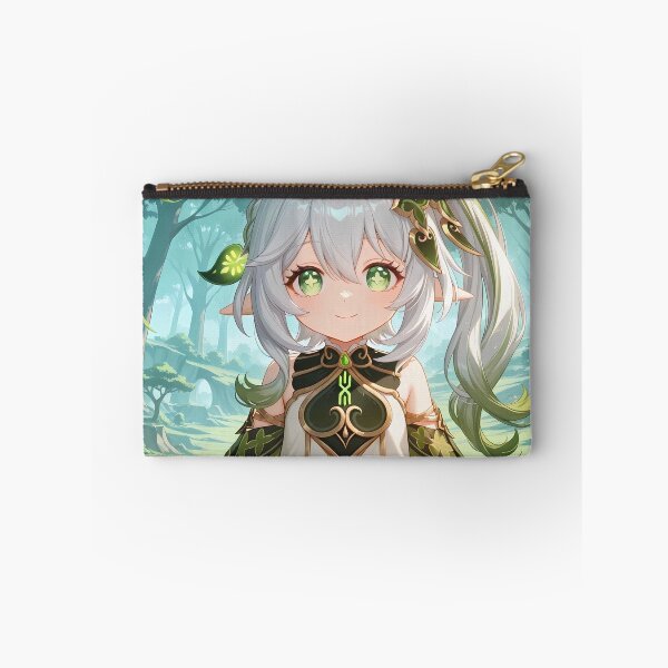 Item preview, Nahida Genshin Impact Forest Smile Chibi Anime Girl designed and sold by mildaclairmo.