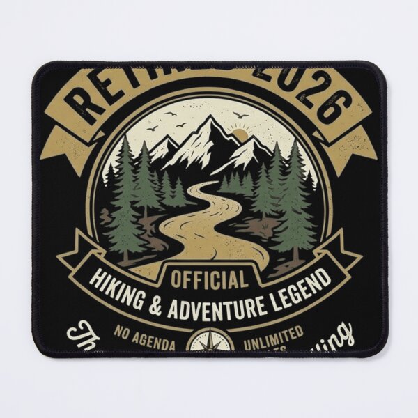 Item preview, Retired 2026 Hiking & Adventure Legend - The Mountains Are Calling designed and sold by FarDesign.
