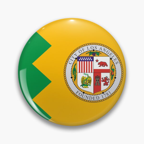 Item preview, City of Los Angeles Flag - California City of Angels & Hollywood Pride designed and sold by NTGUILTY.
