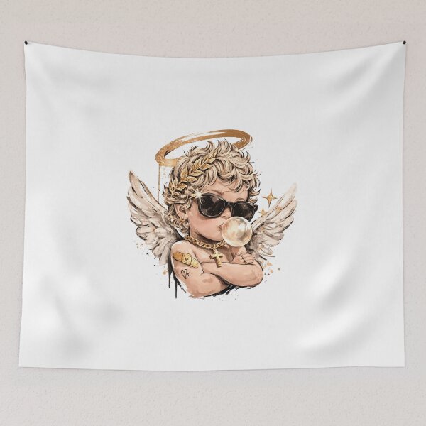 Artikelvorschau, Cool Angel Baby – Street Style Cherub Aesthetic entworfen und verkauft von Aura.Creative.