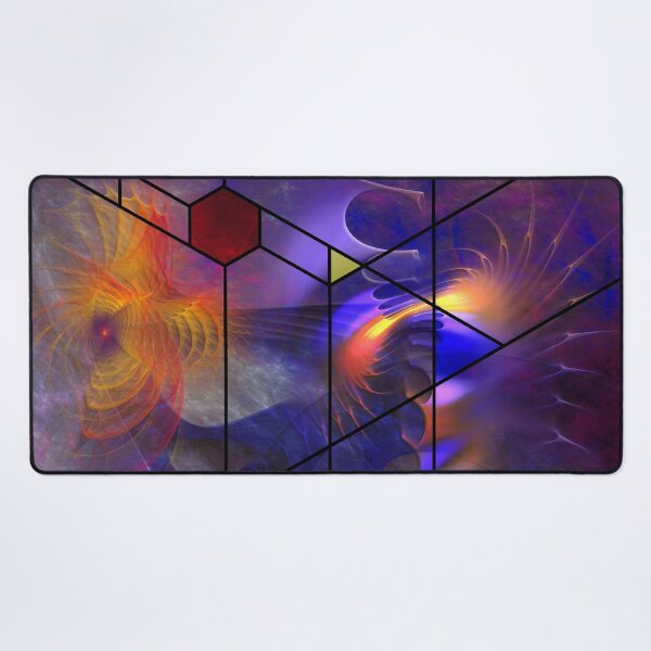 Item preview, Modern Geometric Color Explosion - Dante's Window (Square Version) designed and sold by studiobprints.