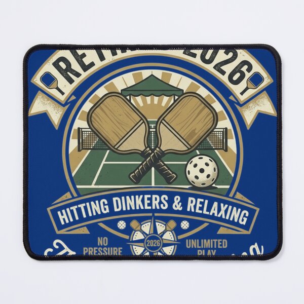 Item preview, Retired 2026 Pickleball Legend - The Court Is Calling - Hitting Dinkers designed and sold by FarDesign.