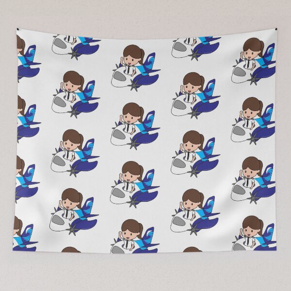 Item preview, Pascan Pilot Girl designed and sold by Colalogbook.