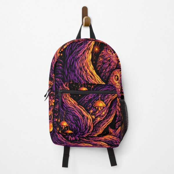 Item preview, Mystic Owl Tree – Psychedelic Night Forest Art designed and sold by DrizzyV.