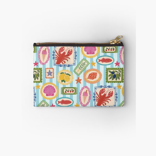 Item preview, Mediterranean food pattern  designed and sold by FatBirdie.