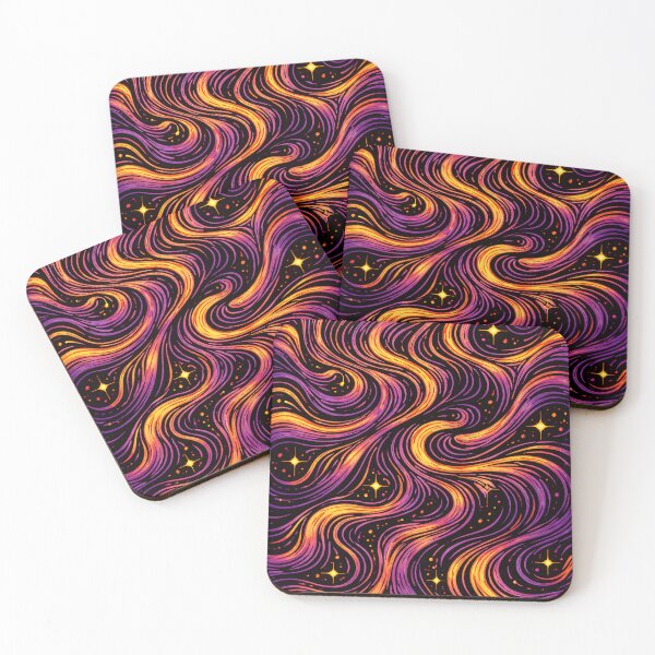 Item preview, Psychedelic Abstract Lines – Seamless Trippy Pattern Design designed and sold by DrizzyV.