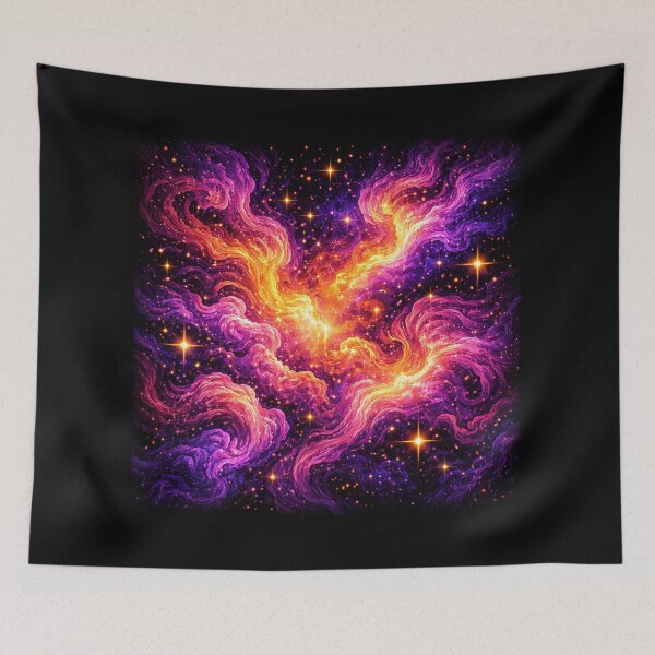 Item preview, Cosmic Nebula Explosion – Psychedelic Space Art designed and sold by DrizzyV.