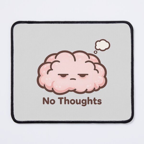 Item preview, Sleeping Brain — No Thoughts designed and sold by DreamMachine69.