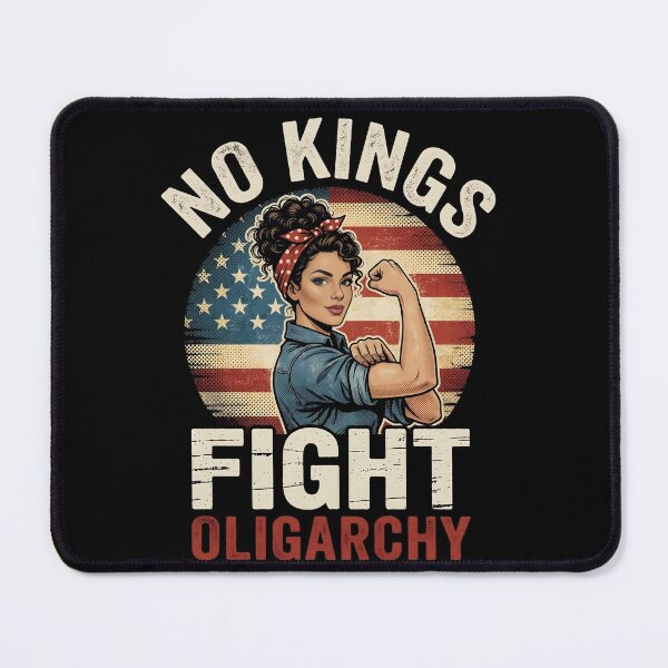 Item preview, No King in America March 28, 2026 | Patriotic Protest designed and sold by THREE LITTLE BEANS.