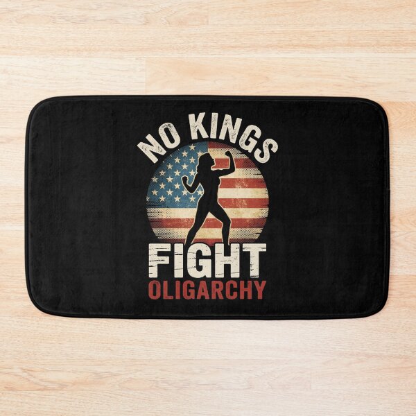 Item preview, No King in America March 28, 2026 | Patriotic Protest  designed and sold by THREE LITTLE BEANS.