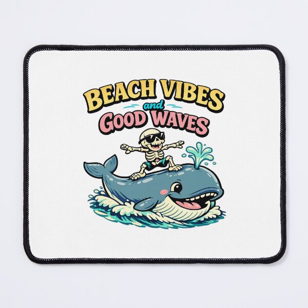 Item preview, Beach Vibes and Good Waves designed and sold by LuveraxArt.