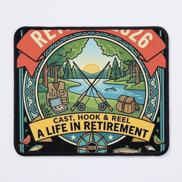 Item preview, Retired 2026 Fishing Legend - Cast Hook & Reel - Water Is My Sanctuary designed and sold by FarDesign.