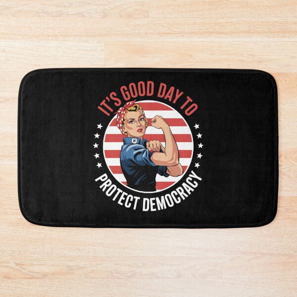 Item preview, Political Shirts, Protect Democracy Shirt Tee,Womens Rights Tee Shirt,Political Shirt,Democrat Shirt Women,Anti-Trump Shirt,Anti Fascism  designed and sold by THREE LITTLE BEANS.