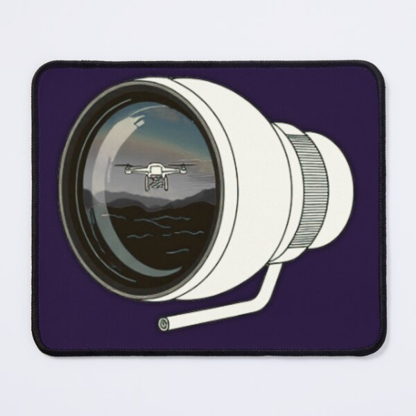 Item preview, Aerial Photography Video Drone Camera Lens Reflection designed and sold by Aura.Prints.
