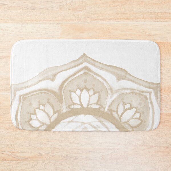 Item preview, Buddha Padma Watercolor - Fawn Earth Earth - Fawn Halo designed and sold by Irene Estelle.