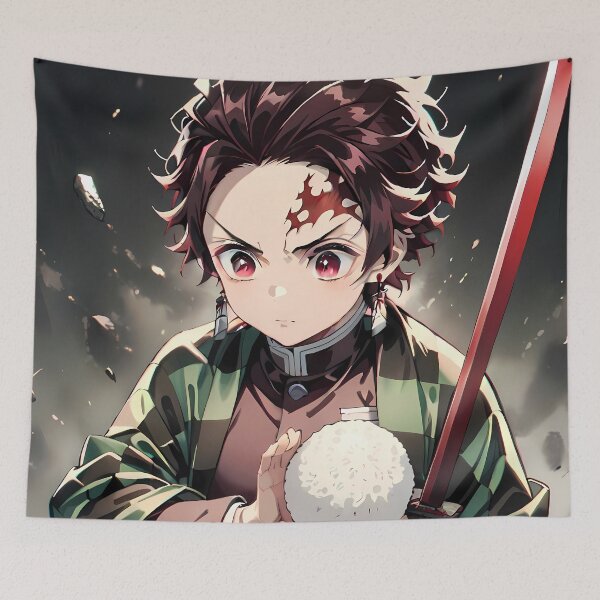 Item preview, Tanjiro Kamado Demon Slayer Sunset Siblings Snapshot designed and sold by mildaclairmo.