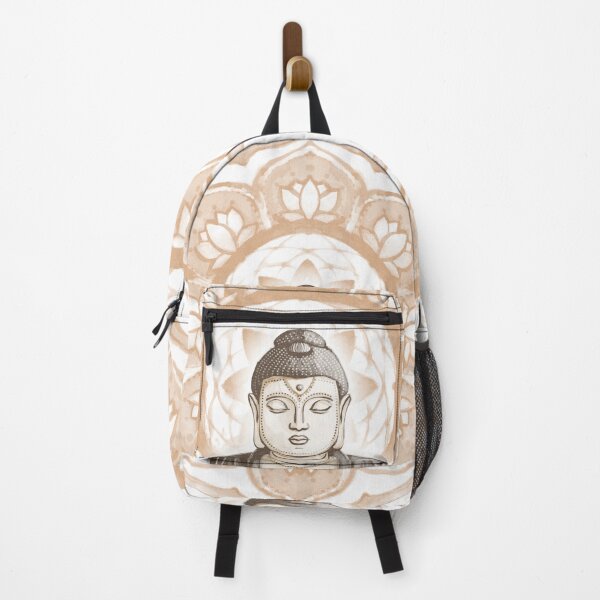 Item preview, Buddha Padma Watercolor - Fawn Earth Earth - Rust Halo designed and sold by Irene Estelle.