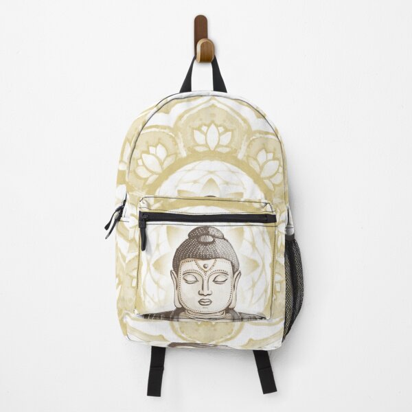 Item preview, Buddha Padma Watercolor - Fawn Earth Earth - Saffron Halo designed and sold by Irene Estelle.