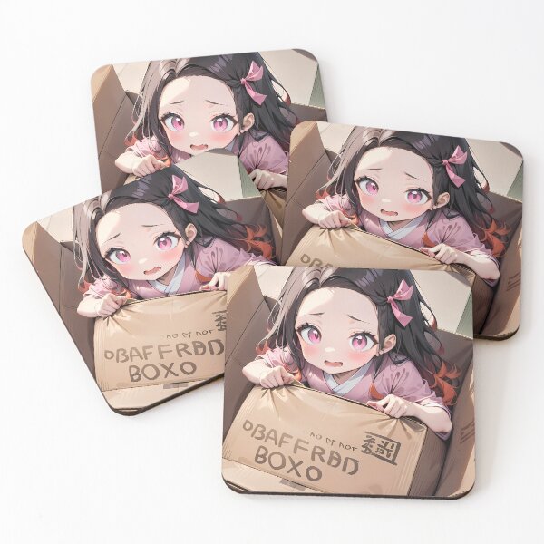 Item preview, Nezuko Kamado Demon Slayer Cardboard Box Surprise designed and sold by mildaclairmo.