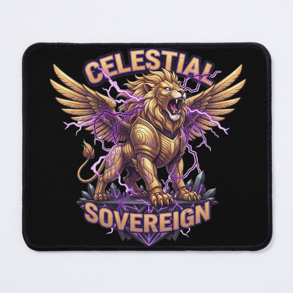 Item preview, ARES: THE CELESTIAL SOVEREIGN | Winged Lion of Power designed and sold by AresForge.