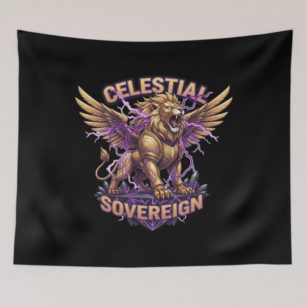 Item preview, ARES: THE CELESTIAL SOVEREIGN | Winged Lion of Power designed and sold by AresForge.
