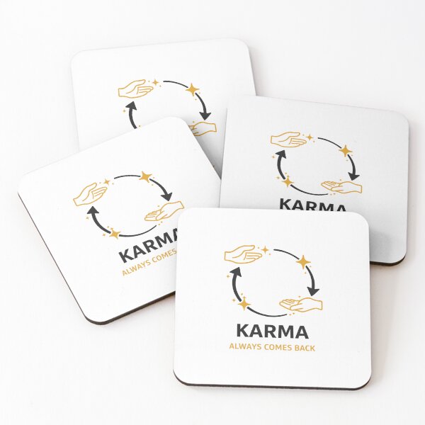Item preview, Karma Always Comes Back – Minimal Spiritual Aesthetic Design designed and sold by Aura.Creative.