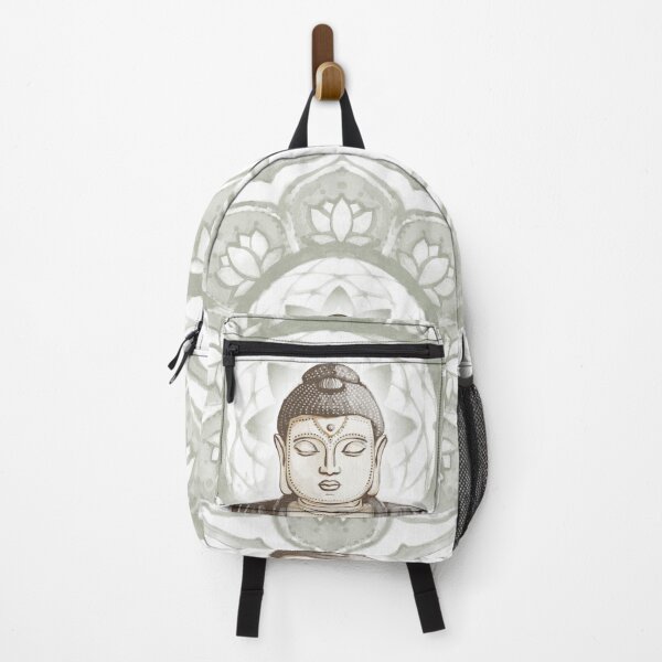 Item preview, Buddha Padma Watercolor - Fawn Earth Earth - Sage Halo designed and sold by Irene Estelle.
