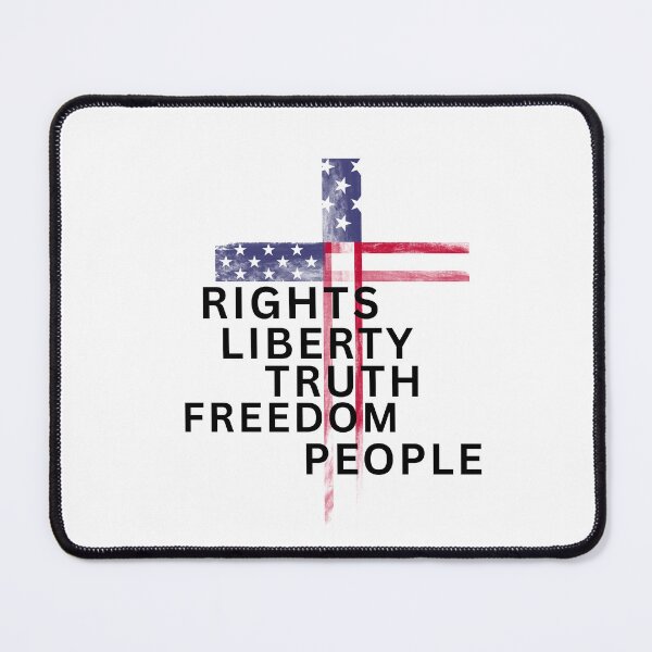 Item preview, One Nation Under God – Patriotic Cross Design designed and sold by BlackRockX.