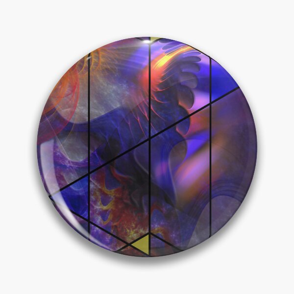 Item preview, Modern Geometric Color Explosion - Dante's Window (Rectangular Version) designed and sold by studiobprints.