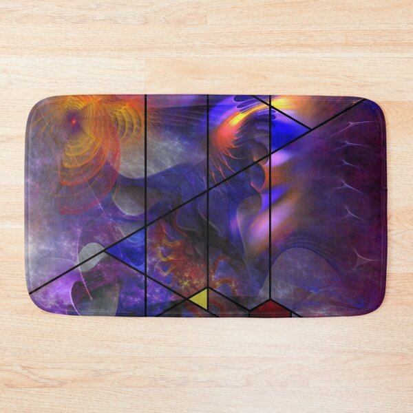 Item preview, Modern Geometric Color Explosion - Dante's Window (Rectangular Version) designed and sold by studiobprints.