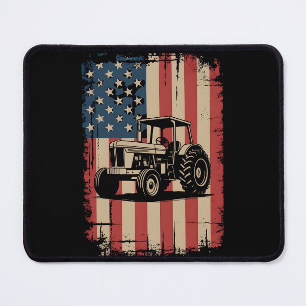 Item preview, Tractor American Flag Farming Vehicles Cars Vintage Patriotic T-Shirt, Tractors Lovers, Farmer Gifts, Farm Dad Adult, Kids, Youth, Toddler designed and sold by THREE LITTLE BEANS.