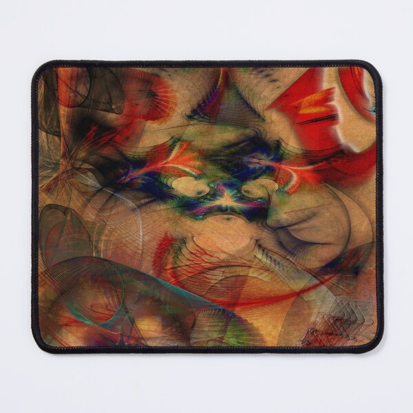 Item preview, Primordial Stew - Abstract Fluid Motion Earth Tones (Square Version) designed and sold by studiobprints.