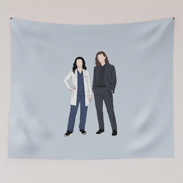 Item preview, Amelia and Kai (Grey's Anatomy) designed and sold by Alpha1810.