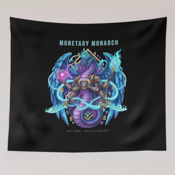 Item preview, MONETARY MONARCH: WEALTH & WARFARE - ARES FORGE EST. 2026 designed and sold by AresForge.