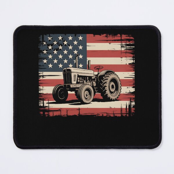Item preview, Tractor American Flag Farming Vehicles Cars Vintage Patriotic T-Shirt, Tractors Lovers, Farmer Gifts, Farm Dad Adult, Kids, Youth, Toddler designed and sold by THREE LITTLE BEANS.