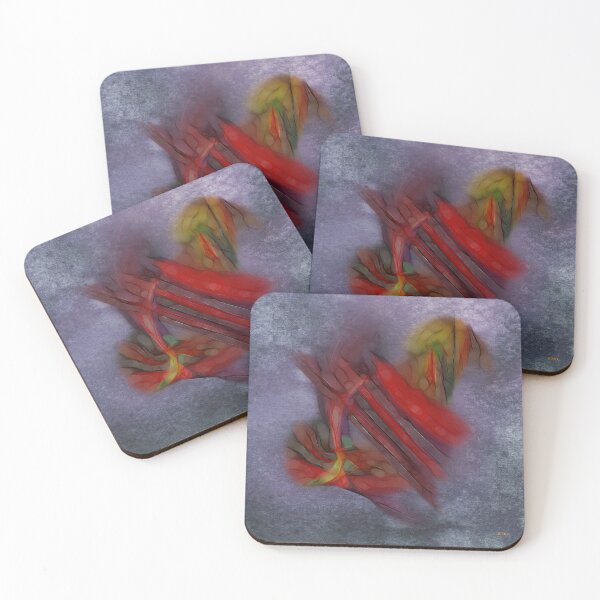 Item preview, Abstract Gestural Art - Solace (Square Version) designed and sold by studiobprints.