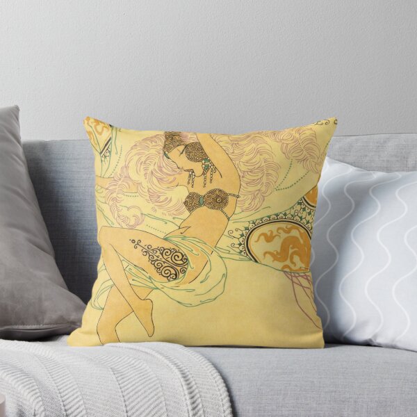 Item preview, Art Nouveau Illustration Dancing Woman Ornament Vintage Art Lovers designed and sold by RickE.