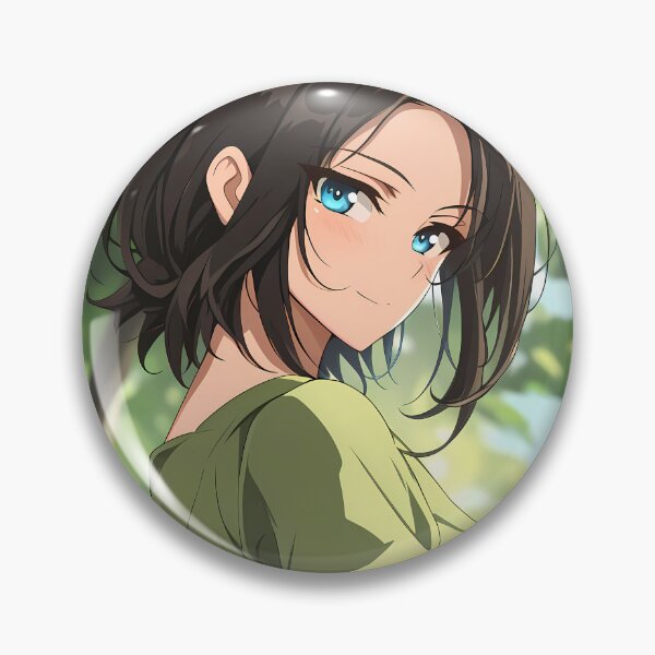 Item preview, Nonna Girls Und Panzer Confident Summer Portrait Blue Eyes designed and sold by mildaclairmo.