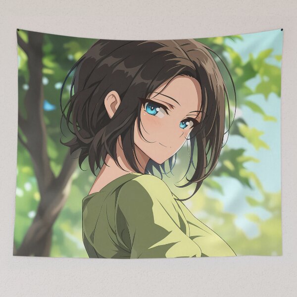 Item preview, Nonna Girls Und Panzer Confident Summer Portrait Blue Eyes designed and sold by mildaclairmo.