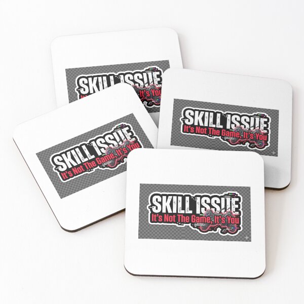 Item preview, Skill Issue Gaming Meme — Funny Gamer Humor Sticker designed and sold by Petringo.