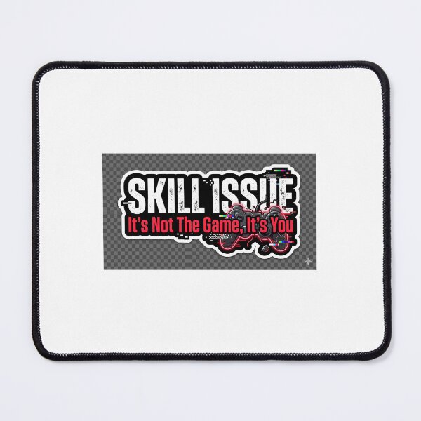 Item preview, Skill Issue Gaming Meme — Funny Gamer Humor Sticker designed and sold by Petringo.
