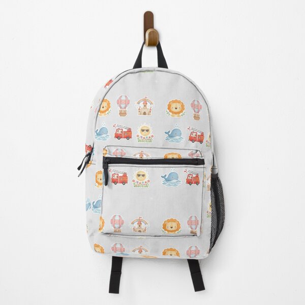 Item preview, Cute Kawaii Kids Sticker Set – Adorable Nursery Animals & Cartoon Pastel Stickers designed and sold by Qingtian814.